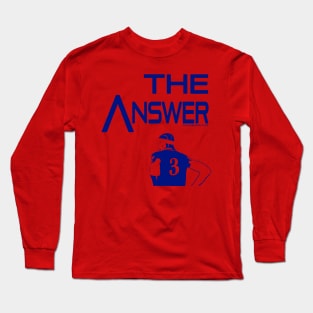 Allen Iverson THE ANSWER Long Sleeve T-Shirt